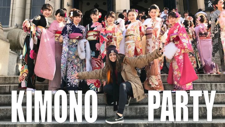 海外「着物で着飾ったギャング達」外国人YouTuberが日本旅行中に成人式に遭遇（海外の反応）