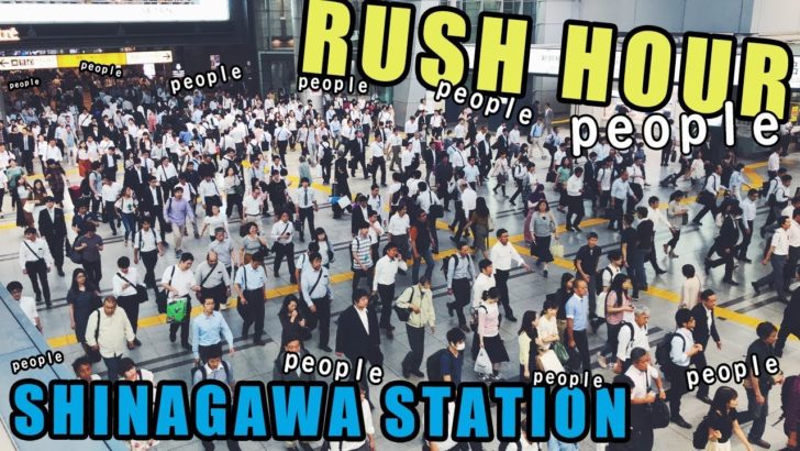 海外「東京の駅の混雑はクレイジーだね！」JR品川駅のラッシュアワーの動画に反響（海外の反応）