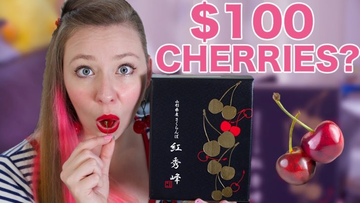 海外「日本とアメリカのフルーツの違い面白い！」日本の高級さくらんぼを外国人が食べ比べ（海外の反応）