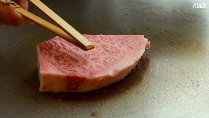 東京六本木で食べた和牛の鉄板焼き（海外の反応）