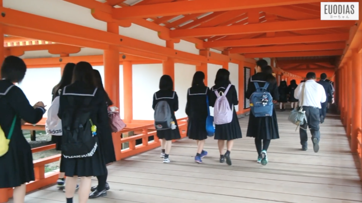 日本の高校に留学中、広島へ修学旅行に行ってきたよ！（海外の反応）