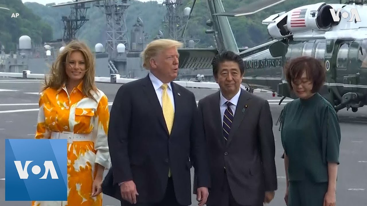 海外「世界でも最高の同盟だな！」トランプ大統領と安倍首相が海上自衛隊の護衛艦を視察する動画が話題に（海外の反応）