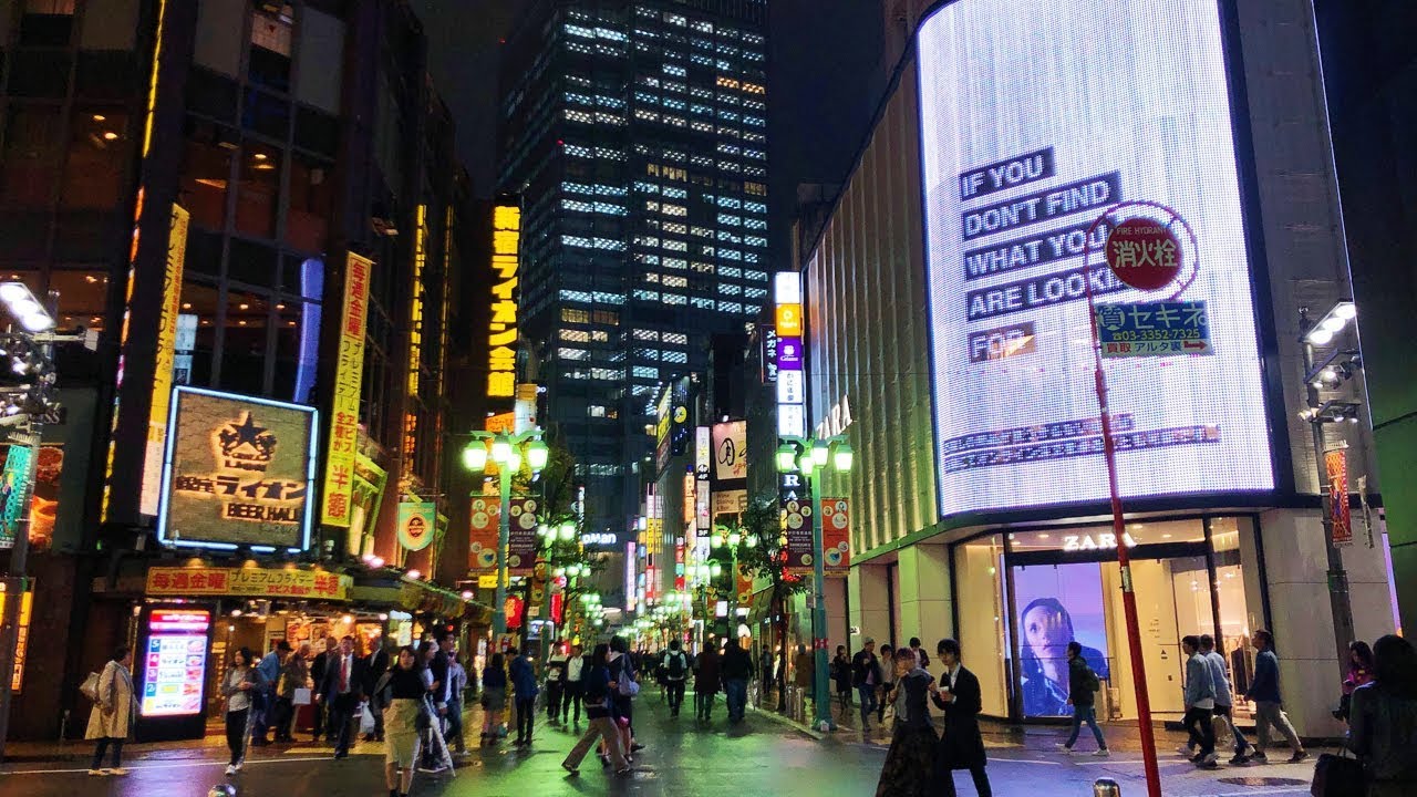 海外「新宿愛してる！」雨上がりの夜の新宿を散歩する動画が話題に（海外の反応）