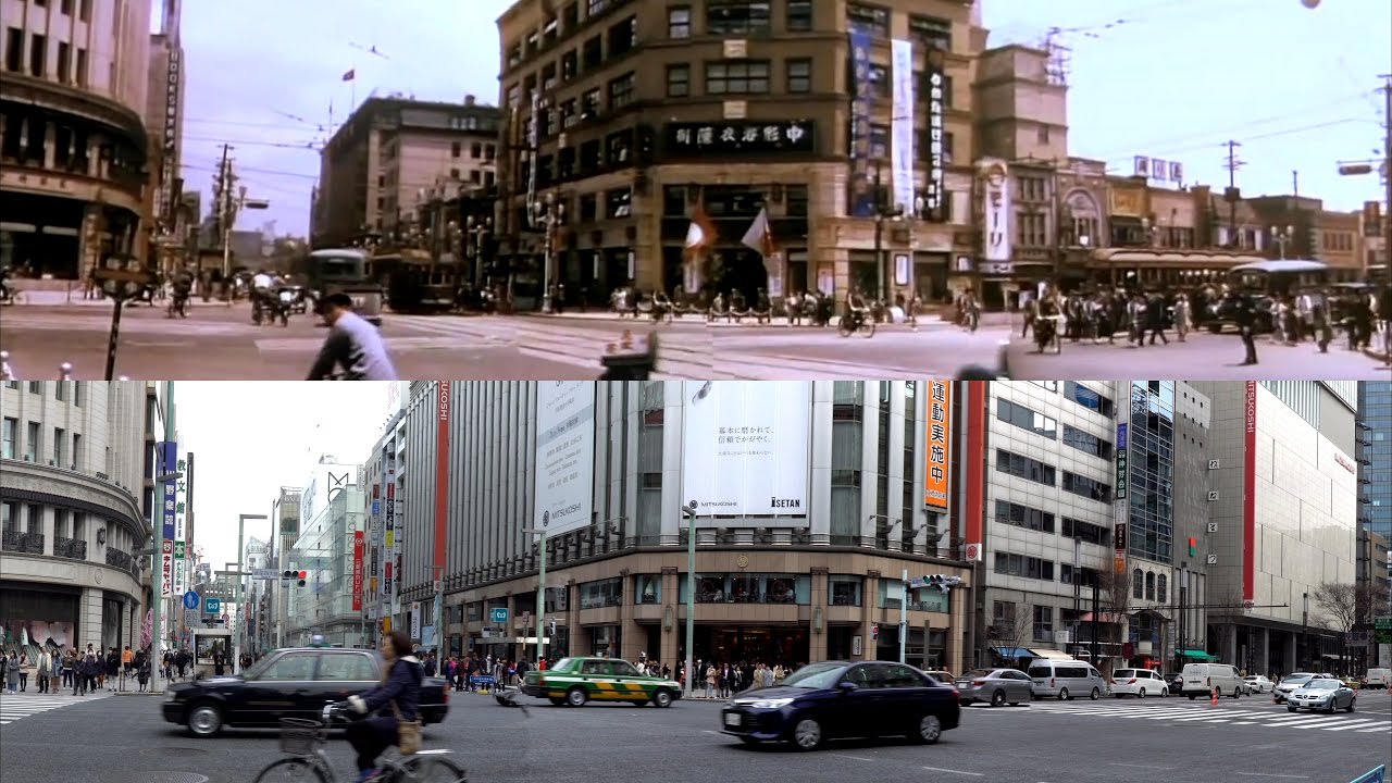 海外「感動して泣きそうになった」80年前と現代の東京の街並みを比較する動画が話題に（海外の反応）