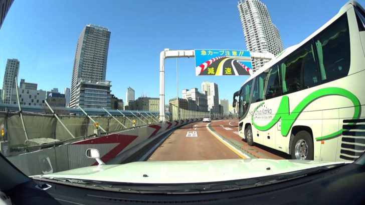 海外「東京はなんて大きな街なんだ！」東京の都心部を豊洲から六本木までドライブ（海外の反応）