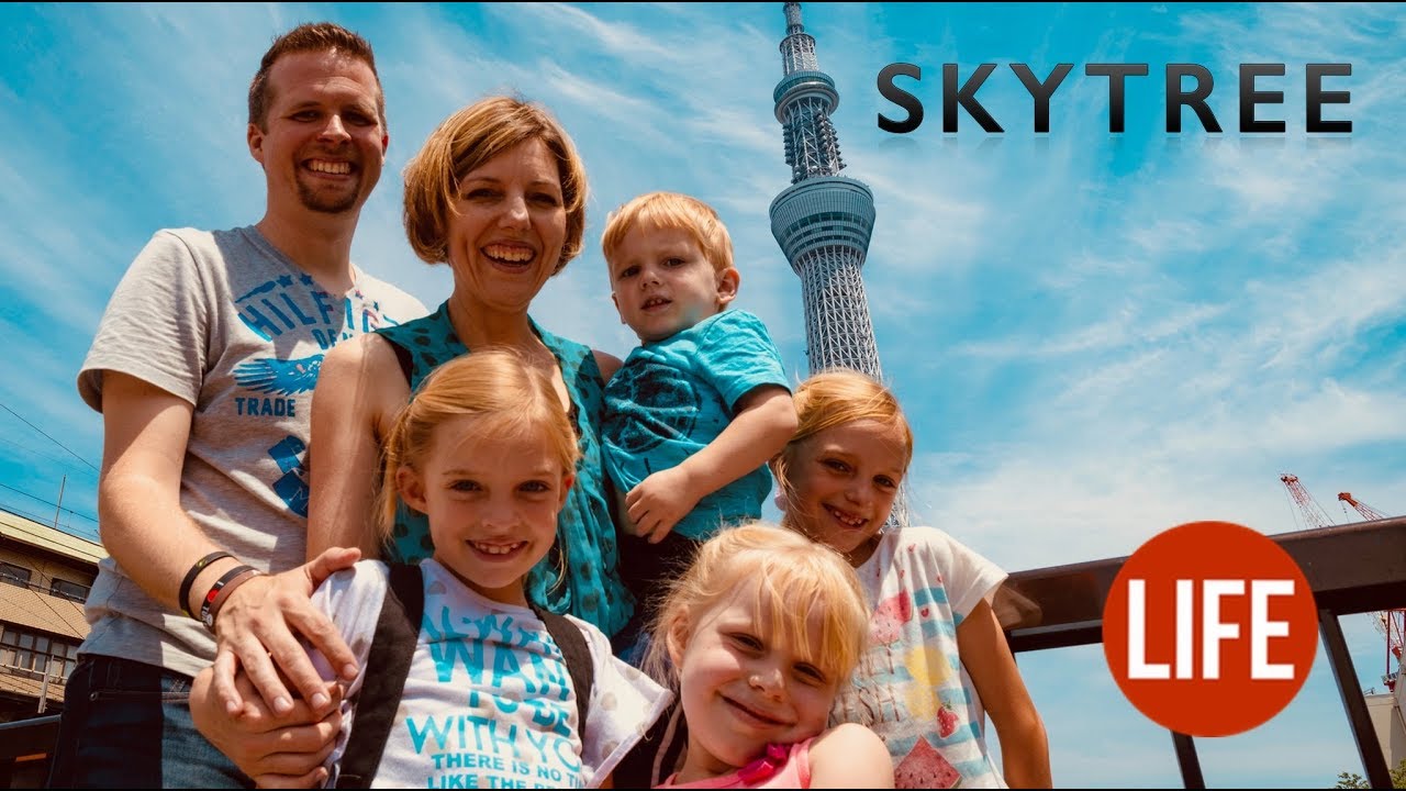 スカイツリー見物と東京クルーズに出かけるアメリカ人家族（海外の反応）