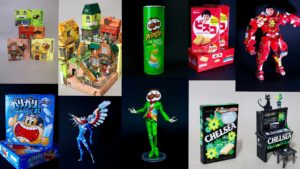 お菓子の空箱から様々な作品をつくる日本人の凄技に外国人も感動（海外の反応）
