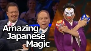 アメリカのTV番組で日本人が披露した日本伝統のマジック『江戸手妻』が話題に(海外の反応)