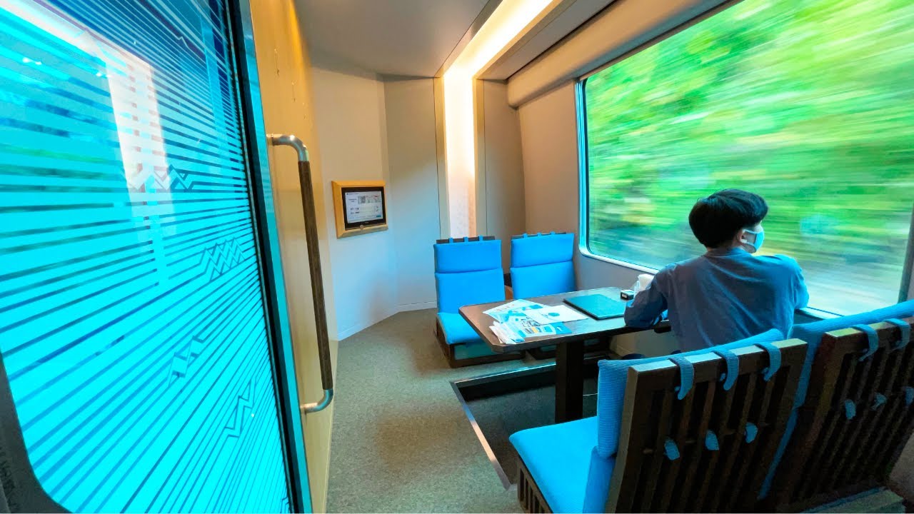 海外「日本ほど鉄道の旅をしている国はないだろう」豪華列車『観光列車しまかぜ』の和室個室での旅を紹介した動画が話題に（海外の反応）